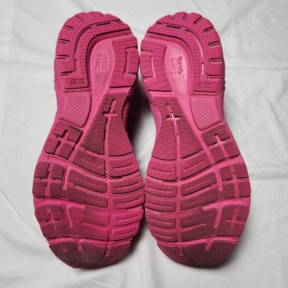 Brooks Womens 11.5 Adrenaline GTS 22 Pink - Picture 7 of 8